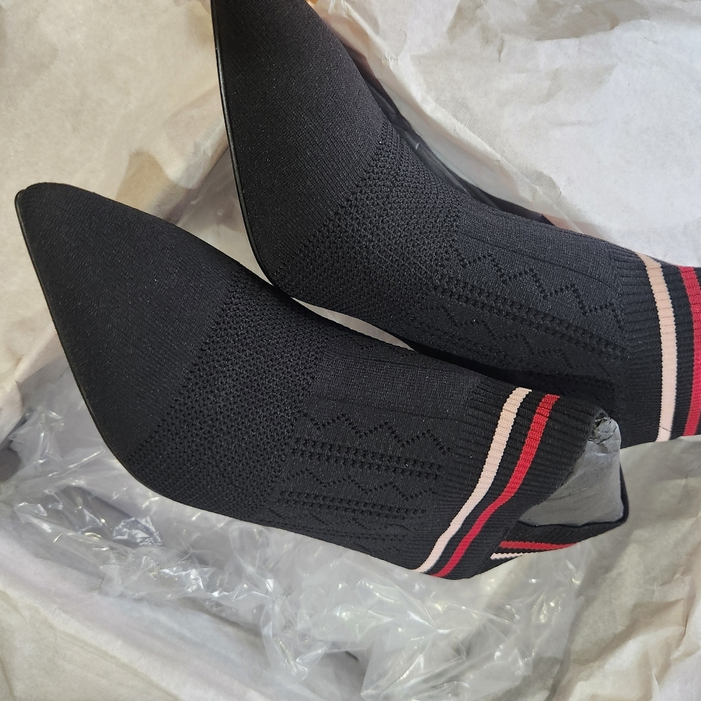 Avec Les Filles Stretch Knit Bootie 7.5M - Picture 7 of 11